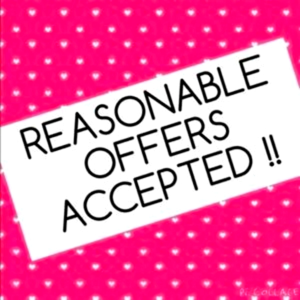 Reasonable offers accepted.